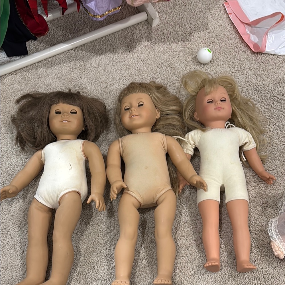 Vintage American girl Dolls Set